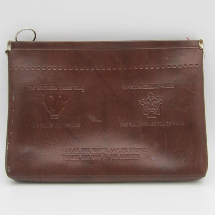 SADF Southern Cross Fund `Dankie Tannie` sakkie - smaller version