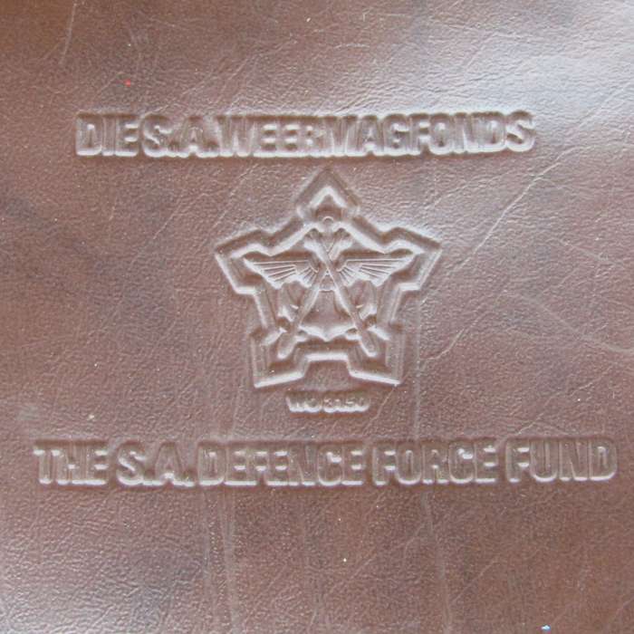 SADF Southern Cross Fund `Dankie Tannie` sakkie - smaller version