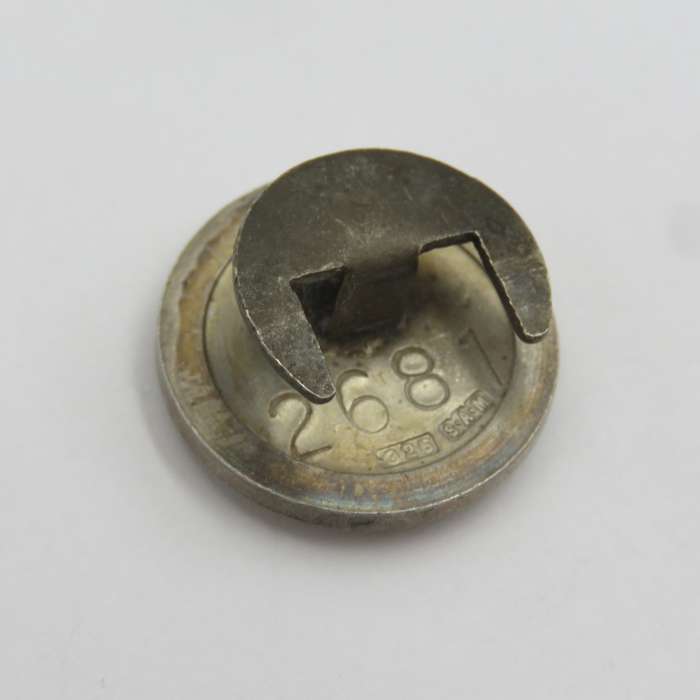 SA Engineers Corps ( SAPPERS) sterling silver button badge #2681