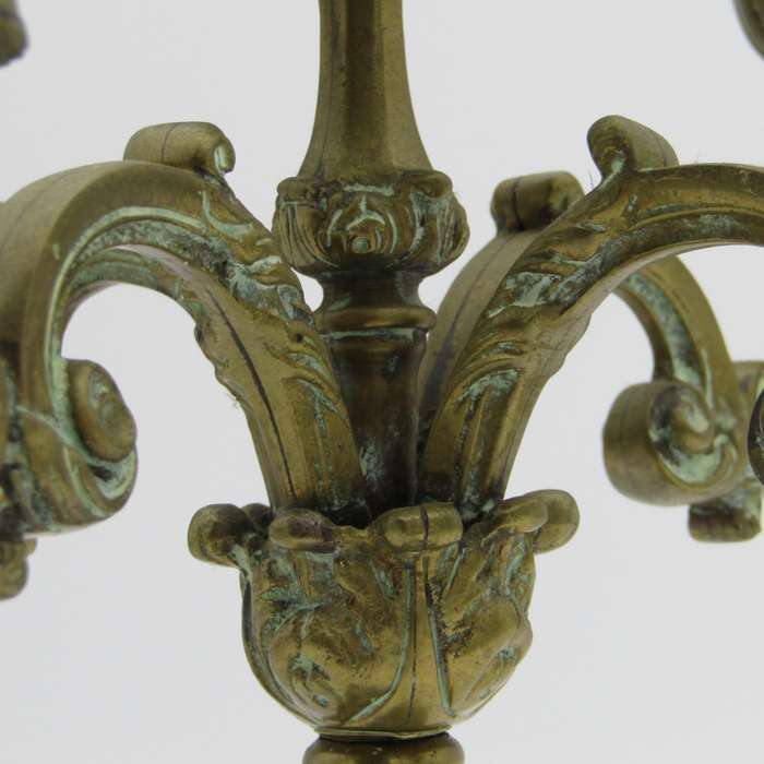 Vintage brass 5 arm candlestick