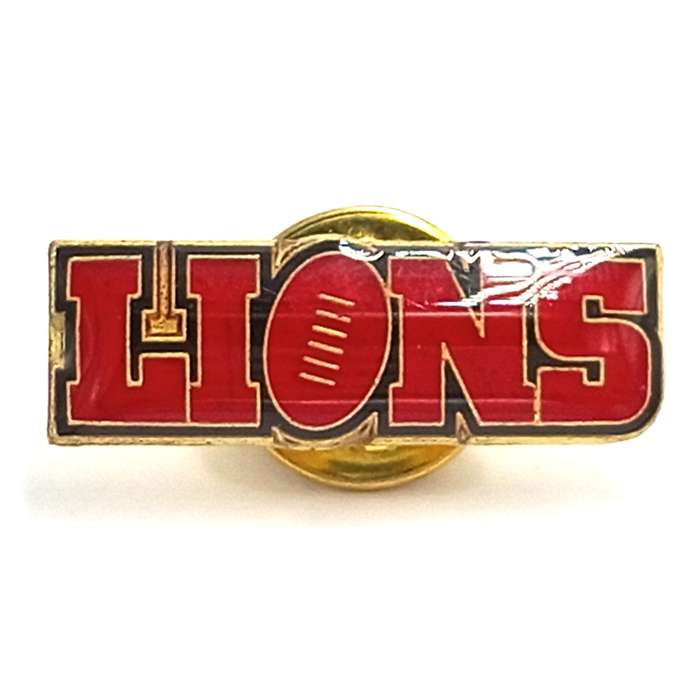 LIONS Rugby pin badge