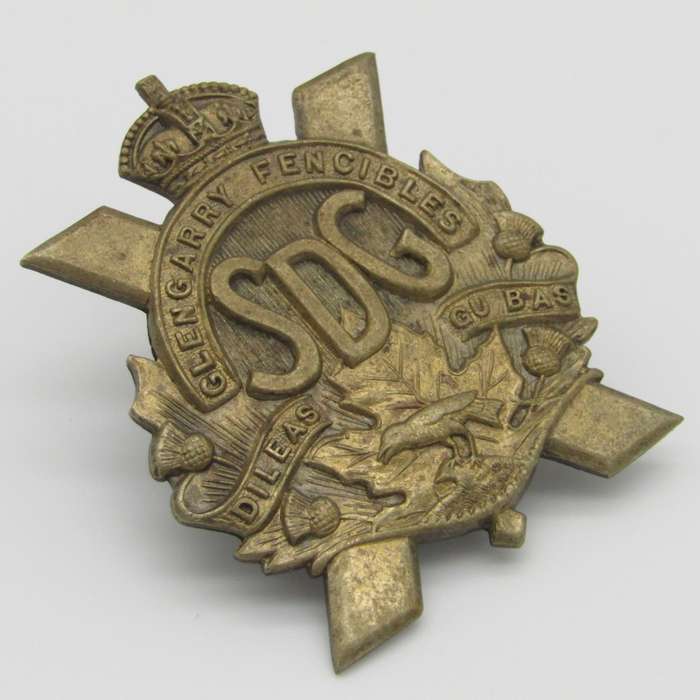 Glengarry Fencibles cap badge