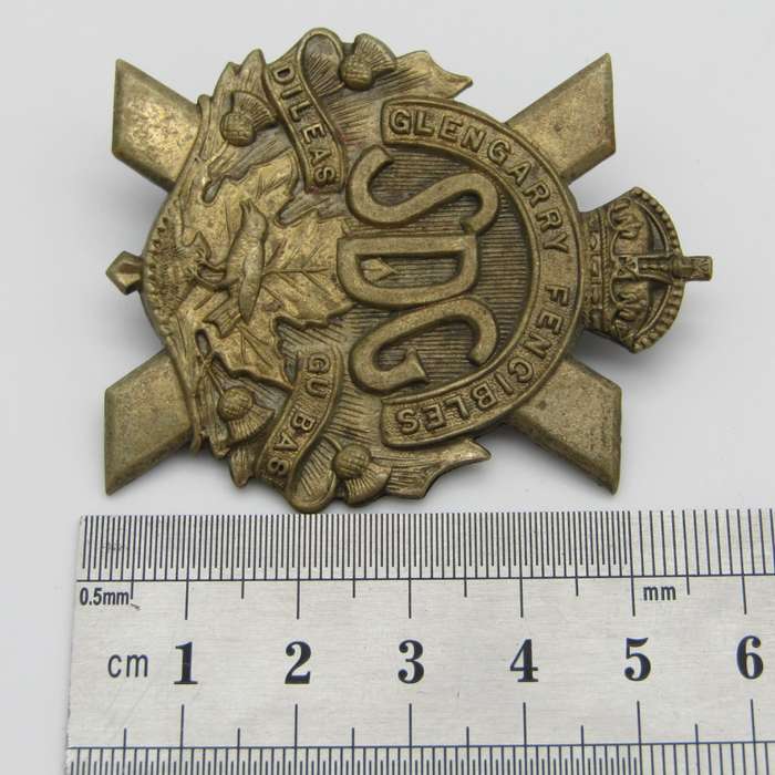 Glengarry Fencibles cap badge