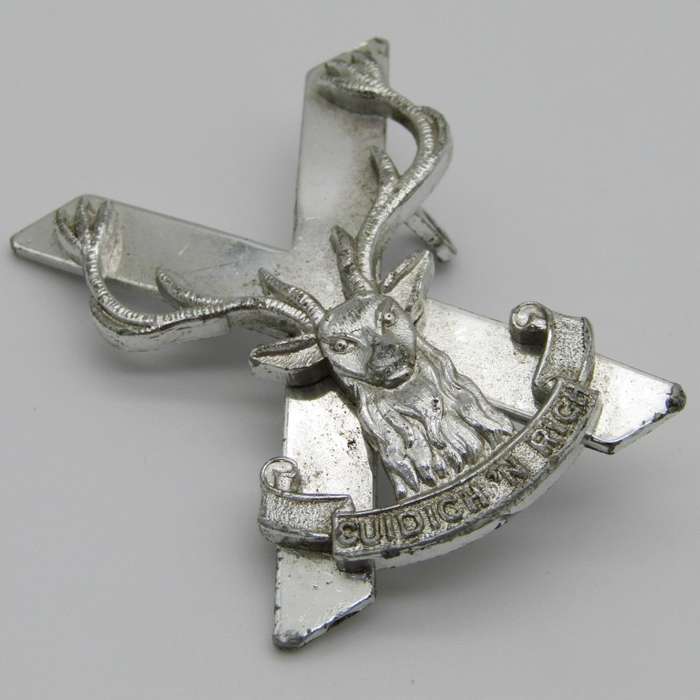 British Highland Brigade officer cap badge - one lug