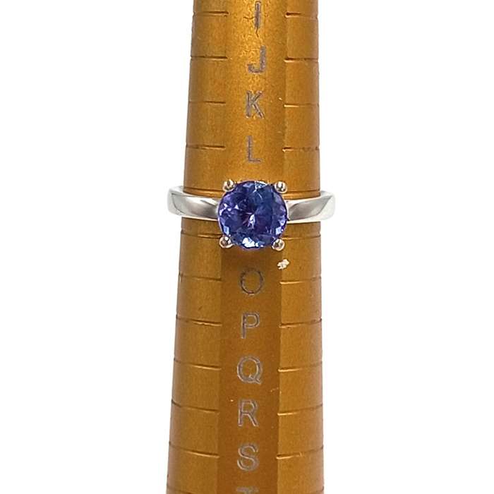 14kt White Gold Glamira Tanzanite ring with certificate - Tanzanite appr. 2ct  - with original box