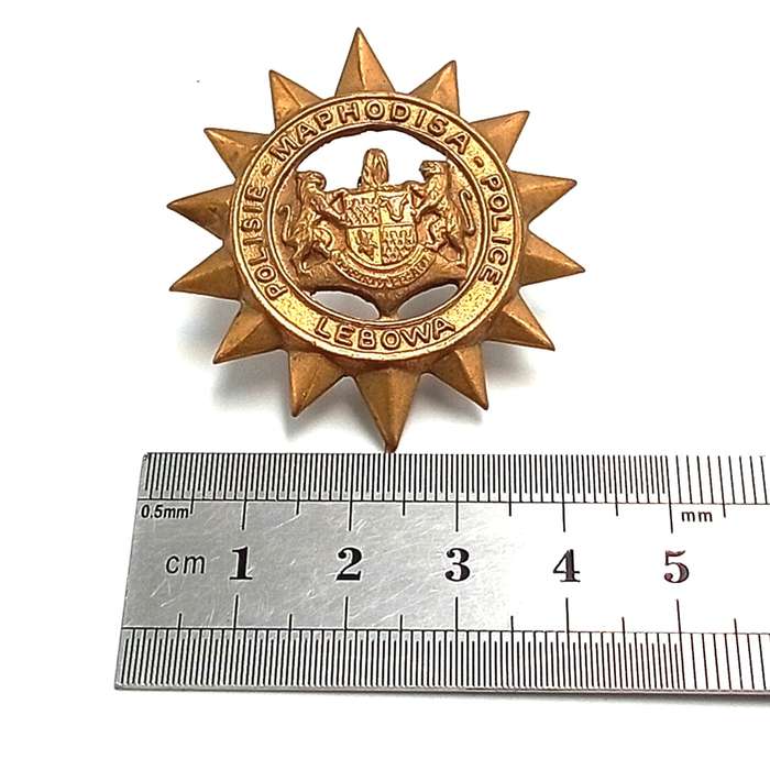 Lot of 2 Lebowa Police badges