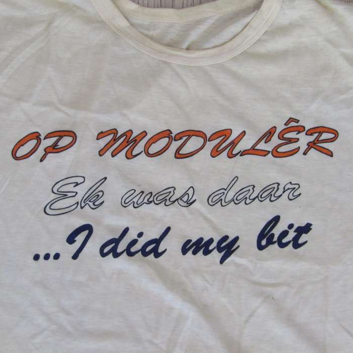 Old SA Army OPS Modulêr t-shirt - Size Medium
