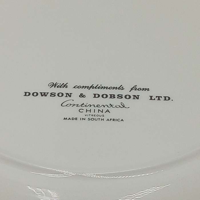 Beautiful Dowson and Dobson flower porcelain plate