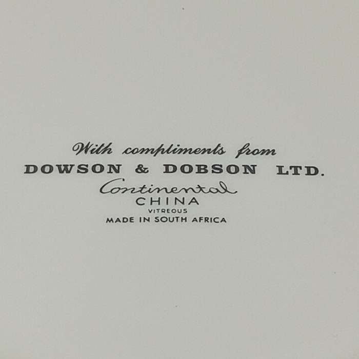 Beautiful Dowson and Dobson flower porcelain plate