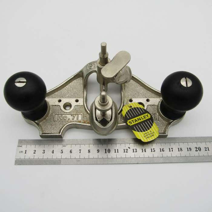 Stanley No.71 Router Open Throat in box