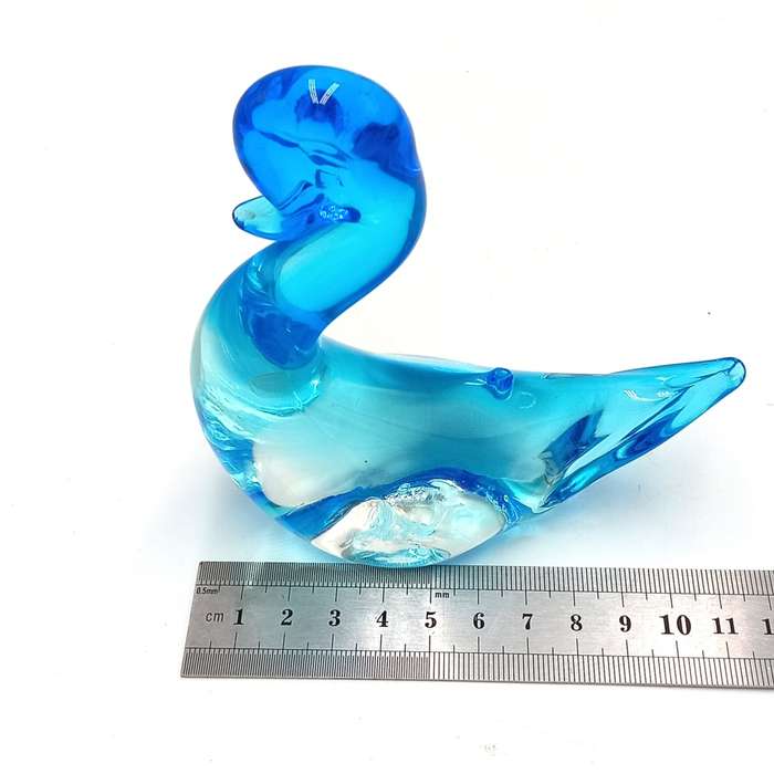 Vintage Murano glass swan