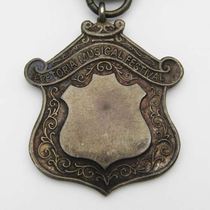 Antique Pretoria music festival silver medal - unnamed