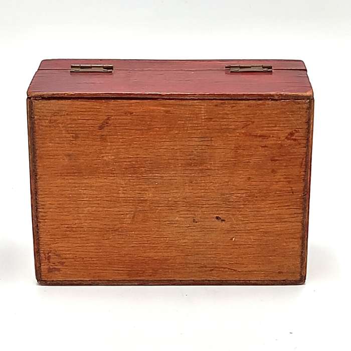 Vintage United South Africa wooden trinket box