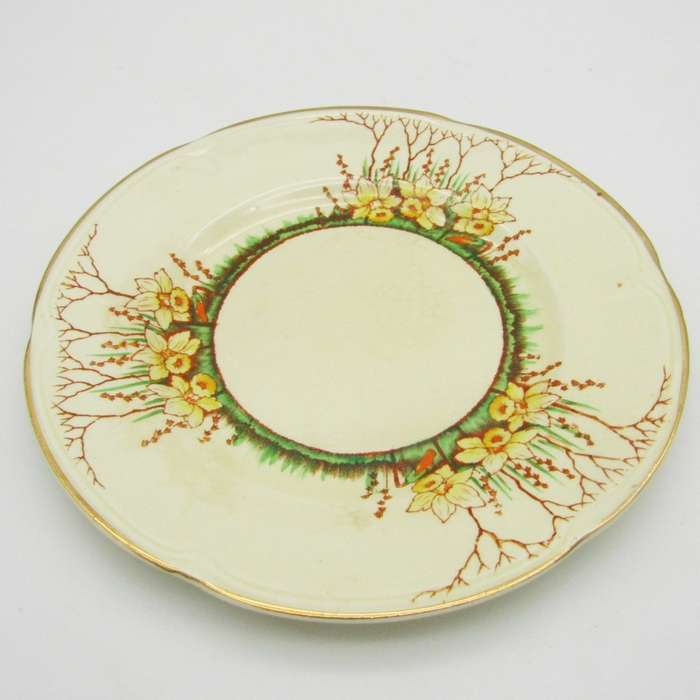 Crown Devon Springwood porcelain trio