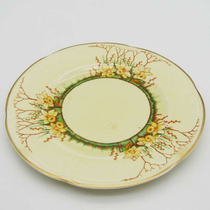 Crown Devon Springwood porcelain trio