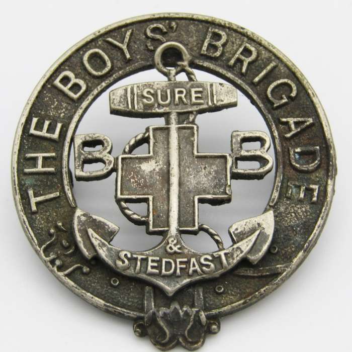 The boys Brigade cap badge