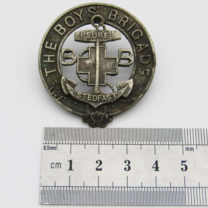 The boys Brigade cap badge