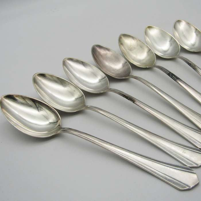 German Homag silverplated cutlery set