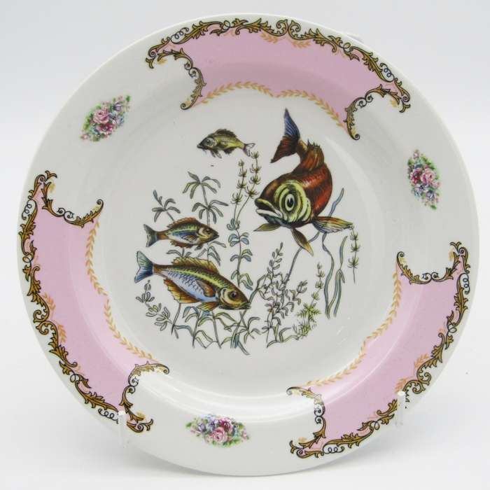 Vintage fish serving set for 6 in box