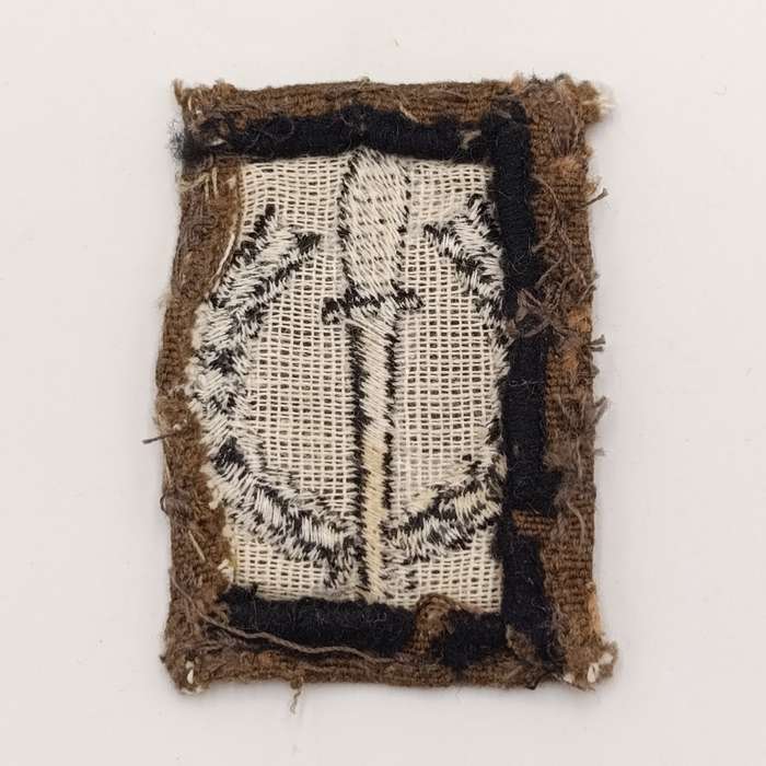 SADF Recce operator nutria cloth badge - not sure if authentic