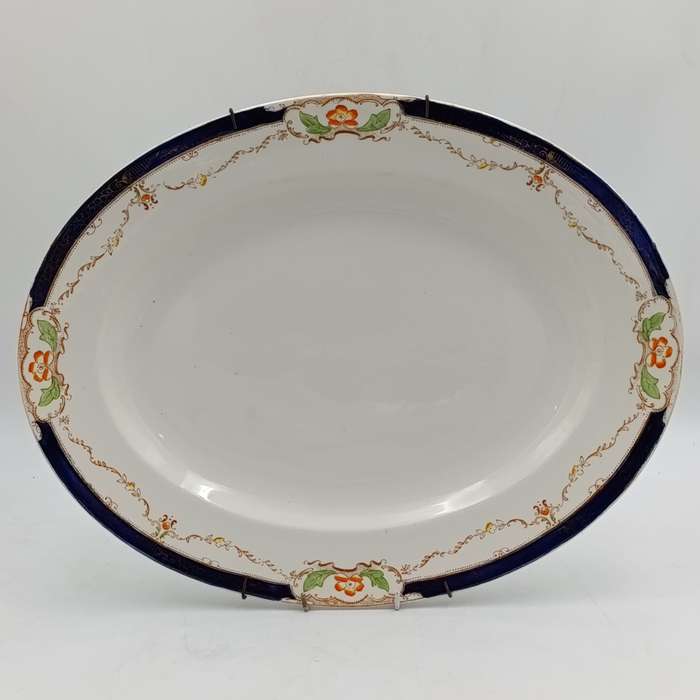 Antique Hampton oval large porcelain platter