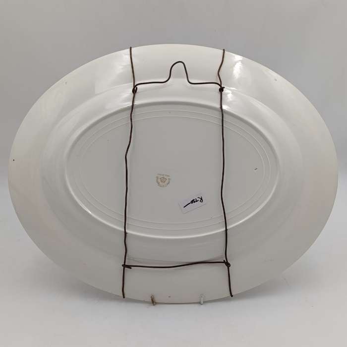 Antique Hampton oval large porcelain platter