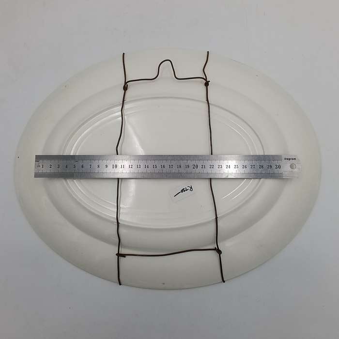 Antique Hampton oval large porcelain platter