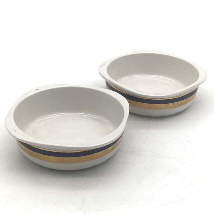 Pair of SA Airways porcelain trinket bowls