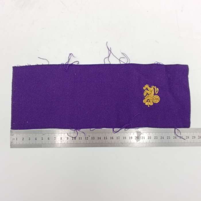 Pair of SA Navy Chaplain braided wire cloth rank badges as used for epaulettes