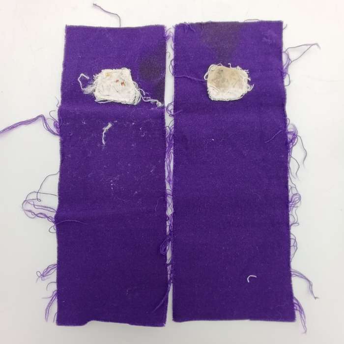 Pair of SA Navy Chaplain braided wire cloth rank badges as used for epaulettes