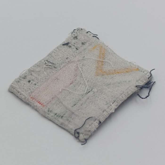 South African flag cloth badge