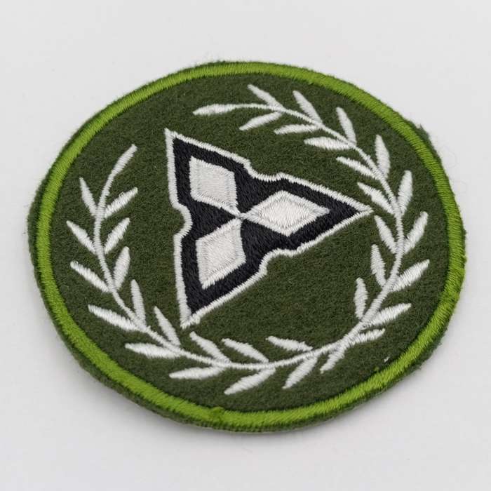 SWATF Regimental warrant officer cloth badge