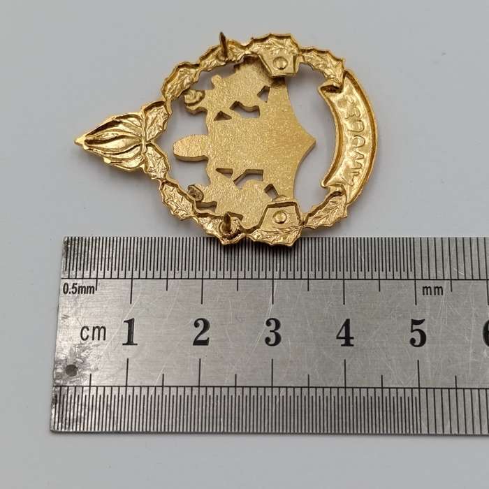 Pair of Lebowa Police warrant officer rank badges