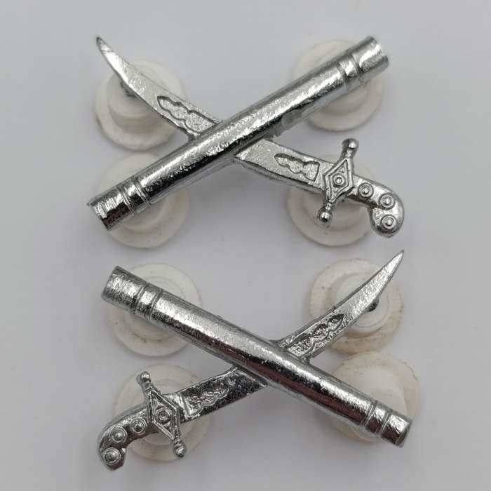 Pair of SA Army General`s rank badges - mess dress