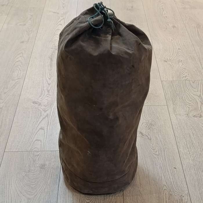 Old Military duffle bag of AR Smith 7th Buttalion - possibly Rhodesia