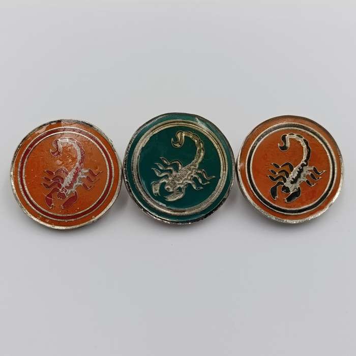 Set of 3 SADF Hunter group fantasy badges