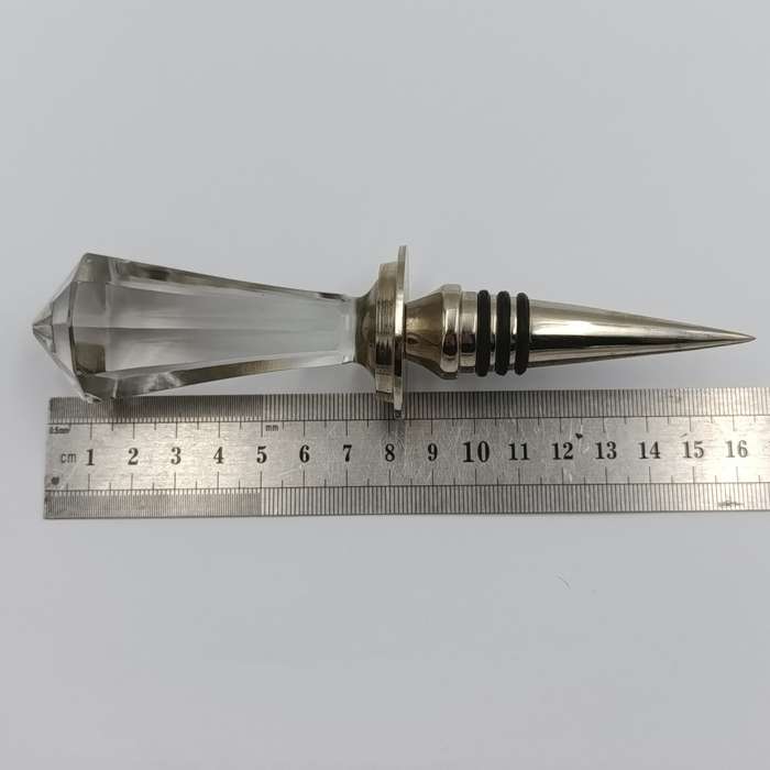 Wine Stopper with crystal top