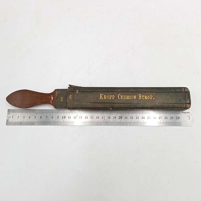 Vintage Kropp Cushion strop for straight razors
