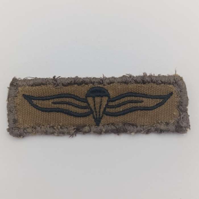 SADF Parachute static line nutria cloth badge