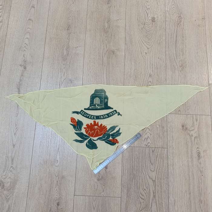 1938 Voortrekker Eufees Scarf - some small holes - rarely seen - overall in excellent condition