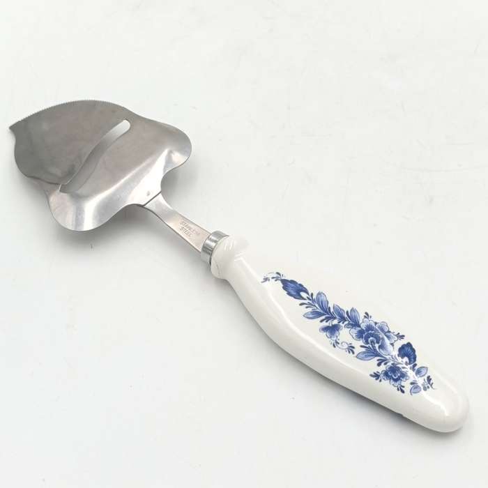 Vintage Cheese cutter with porcelain Holland handle