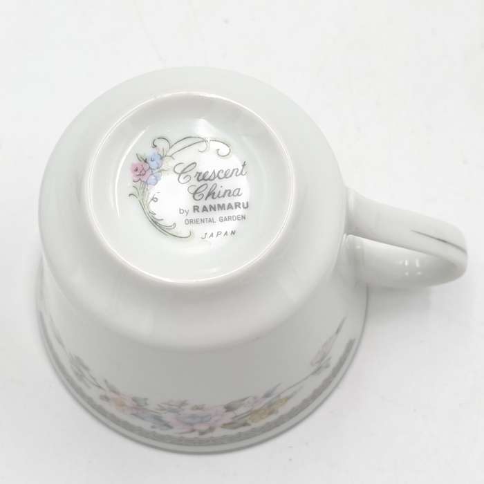 Crescent China Porcelain trio