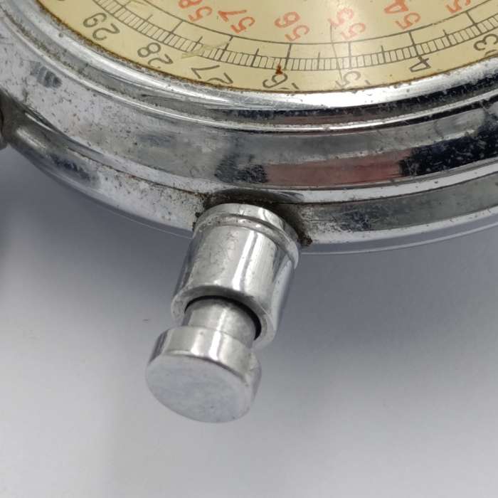 Vintage Hanhart mechanical 15 minute stopwatch - working