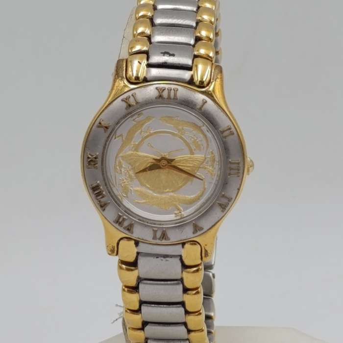 Coinwatch SA Mint Ladies watch with butterfly and lizzard dial - working