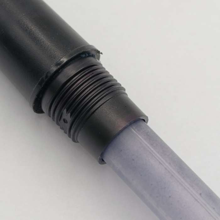 Original Waterman 3 pen set including fountain pen - Kodant Johnson advertising in leather pouch