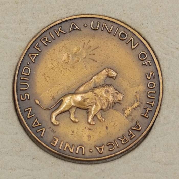 1937 Union of South Africa coronation medal