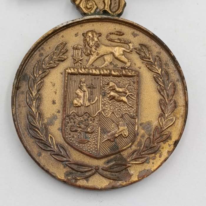 SA Police faithful service medal issued to 4186141 KST JJ van Zyl
