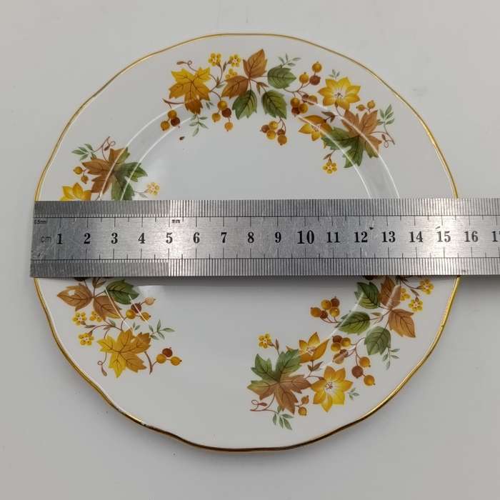Vintage Queen Anne porcelain trio