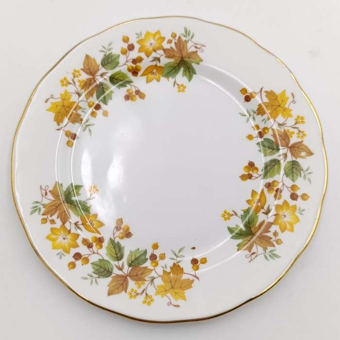 Vintage Queen Anne porcelain trio