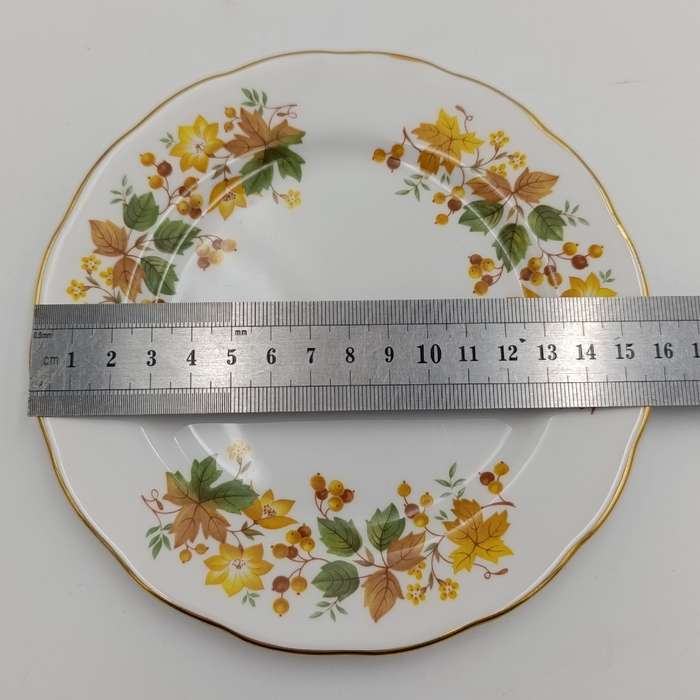 Vintage Queen Anne porcelain trio